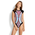 Brazilian bikini set with round neck backless top and high cut leg bottom in sizes S M L