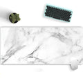 Texture anime large lock edge mouse pad with non-slip rubber base and cloth surface, 300x600mm size