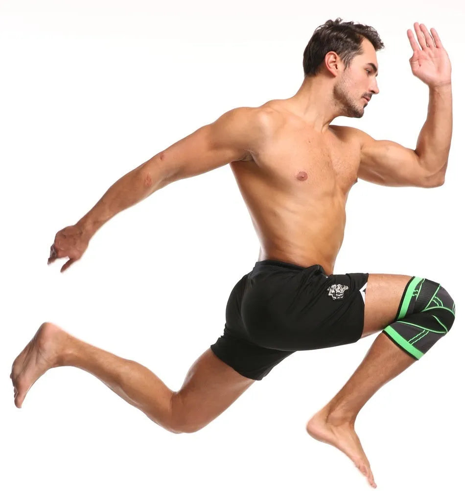 Non-slip sports knee pads in multiple colours for fitness running squat protection