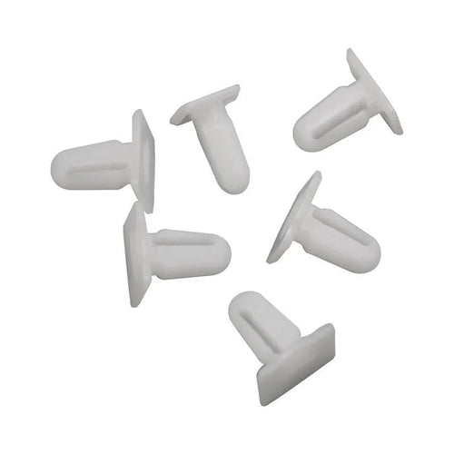 60 PA66 plastic automobile trim nails in D318 colour for panel clip replacements