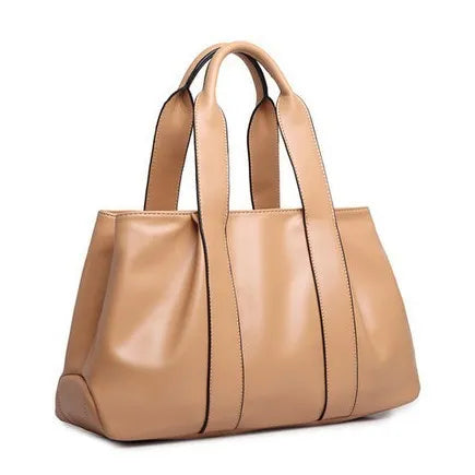 Retro handbag shoulder satchel in beige colour with zip closure and fabric texture