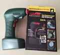 Portable 12V electric car tyre air pump with motor unit and air hose
