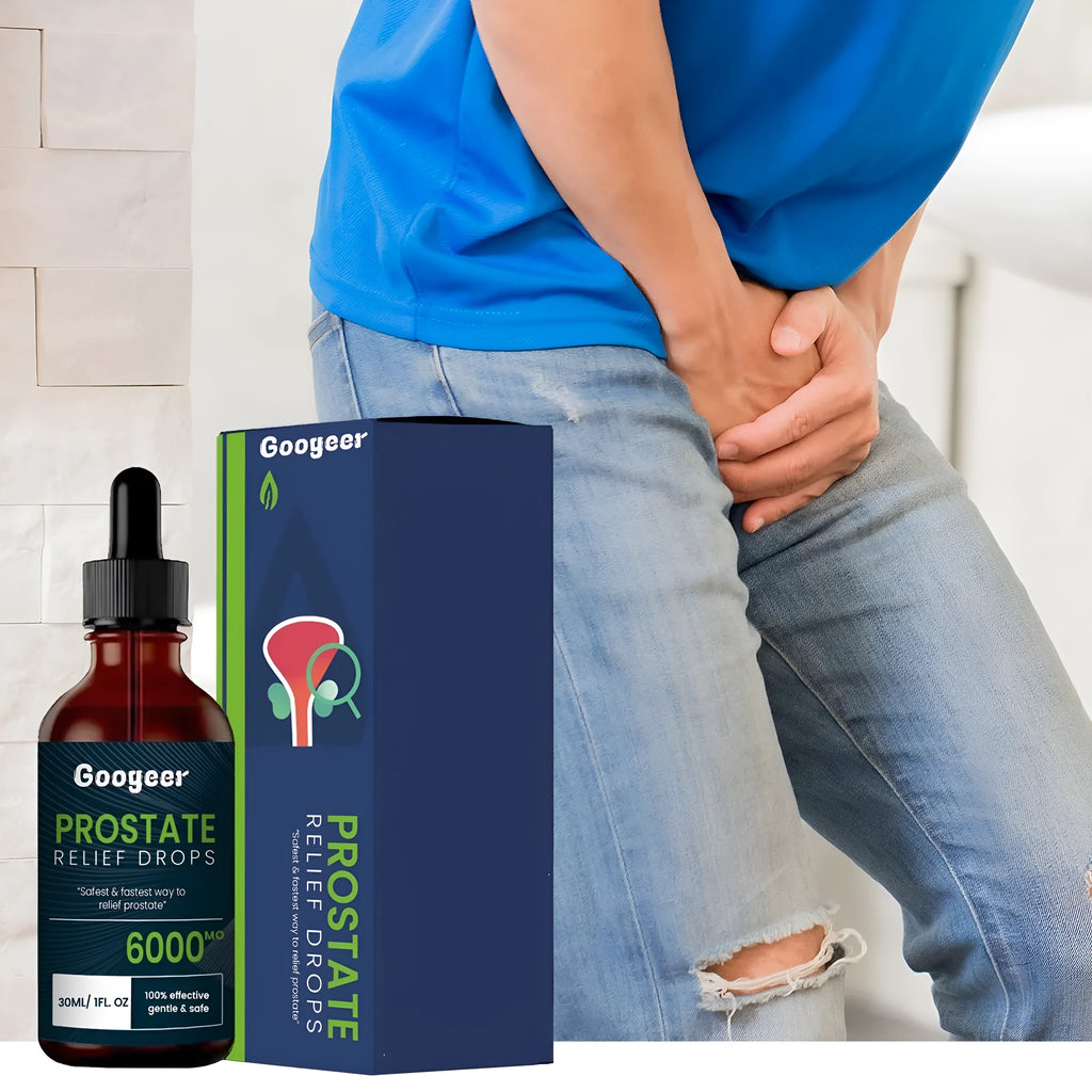 30ml bottle of men's massage treatment oil for vitality and discomfort relief