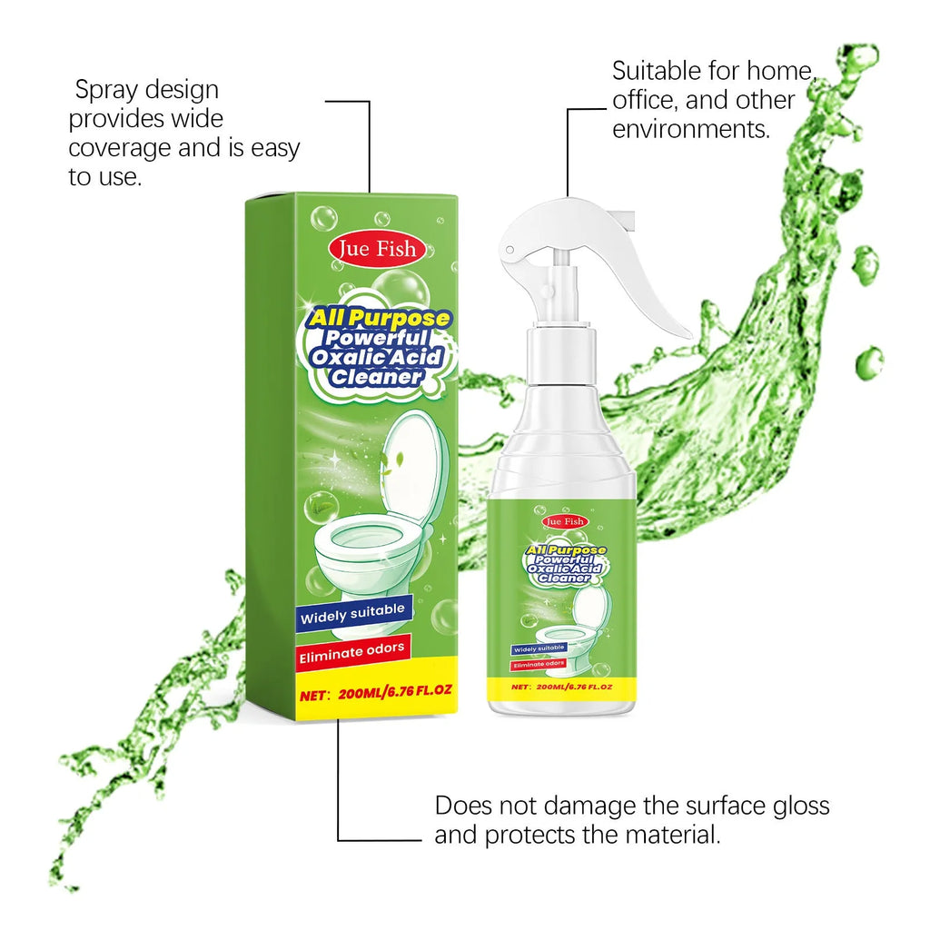 200ml multi-functional household grease cleaning spray bottle for kitchen and bathroom cleaning