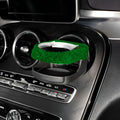 White diamond decorated ABS plastic car air vent cup holder bracket