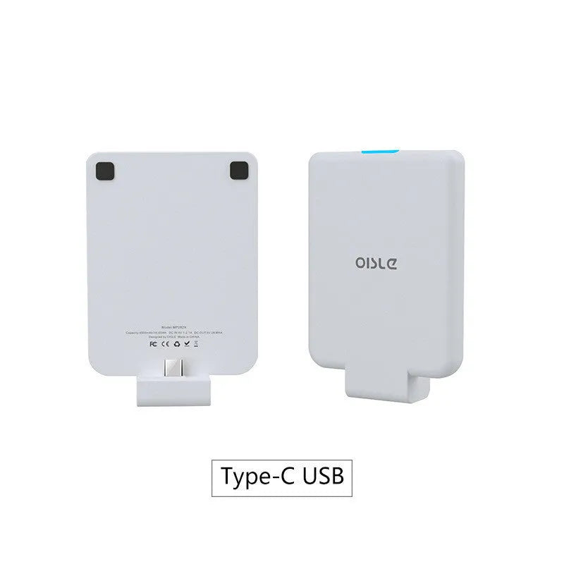 MP282P 4500mAh back clip battery power bank for iPhone Android USB-C in multiple colours