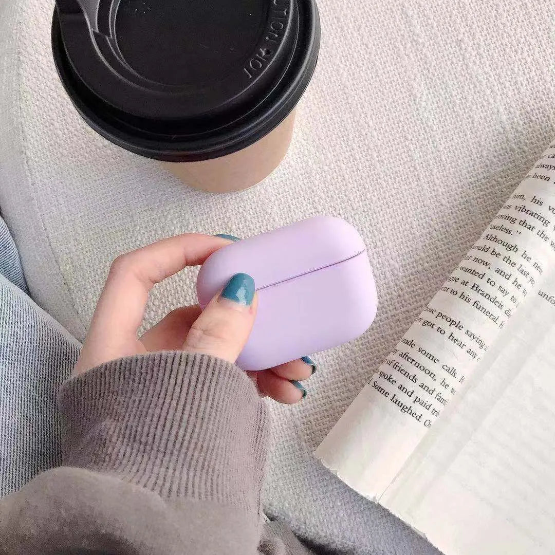 Plastic protective case for Apple AirPods 3 Pro in multiple colour options.