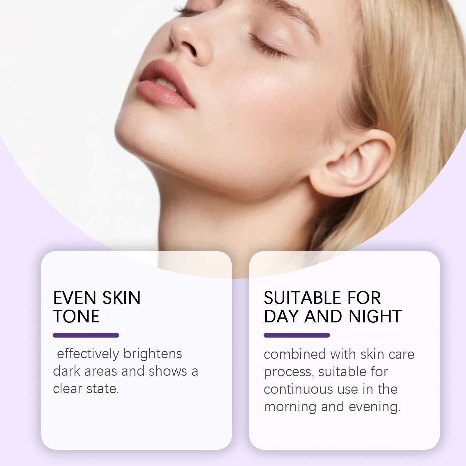 Skin care cream tube for daily moisturising and water oil balance with 50g content