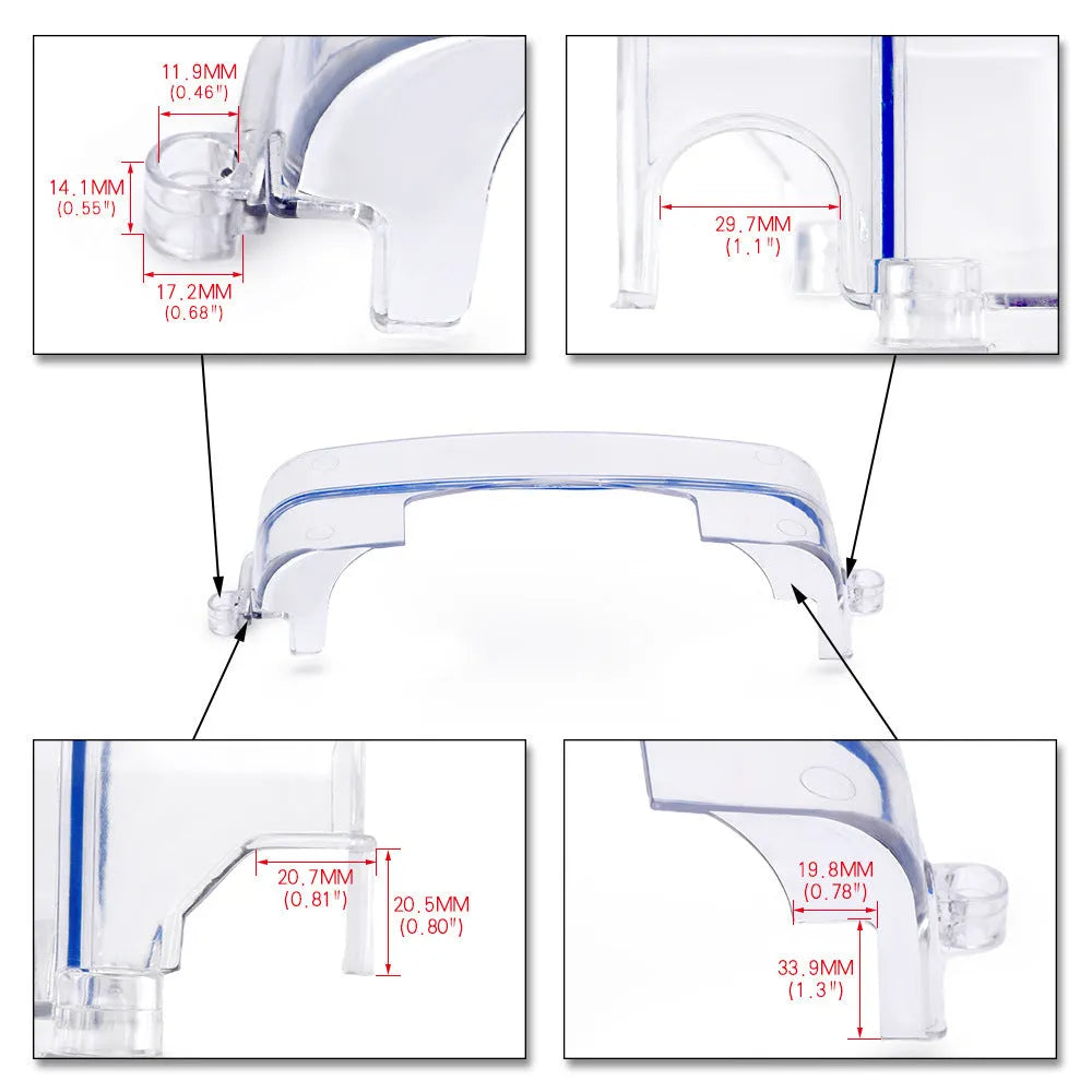 Transparent plastic car gear cover for Lexus and Toyota 3.0L vehicles 1991-2005