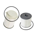 White diesel fuel filter kit for RAM 1500-5500 trucks with oil-water separator function