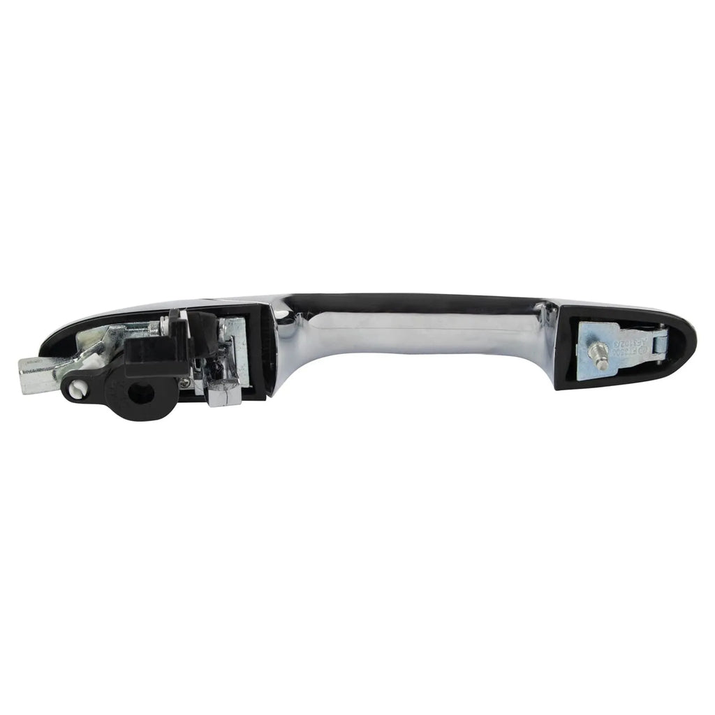 Replacement car door handle for Fiat 500, showing its size and shape.
