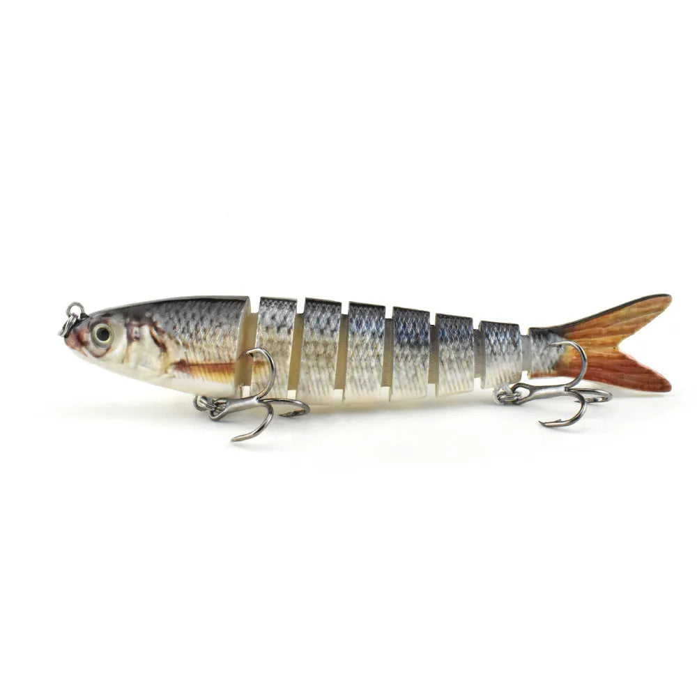 133mm bionic hard bait fishing lure in a fish shape, showing colour options.