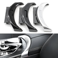 Mercedes C-Class GLC-Class armrest console button replacement panel in electroplated finish