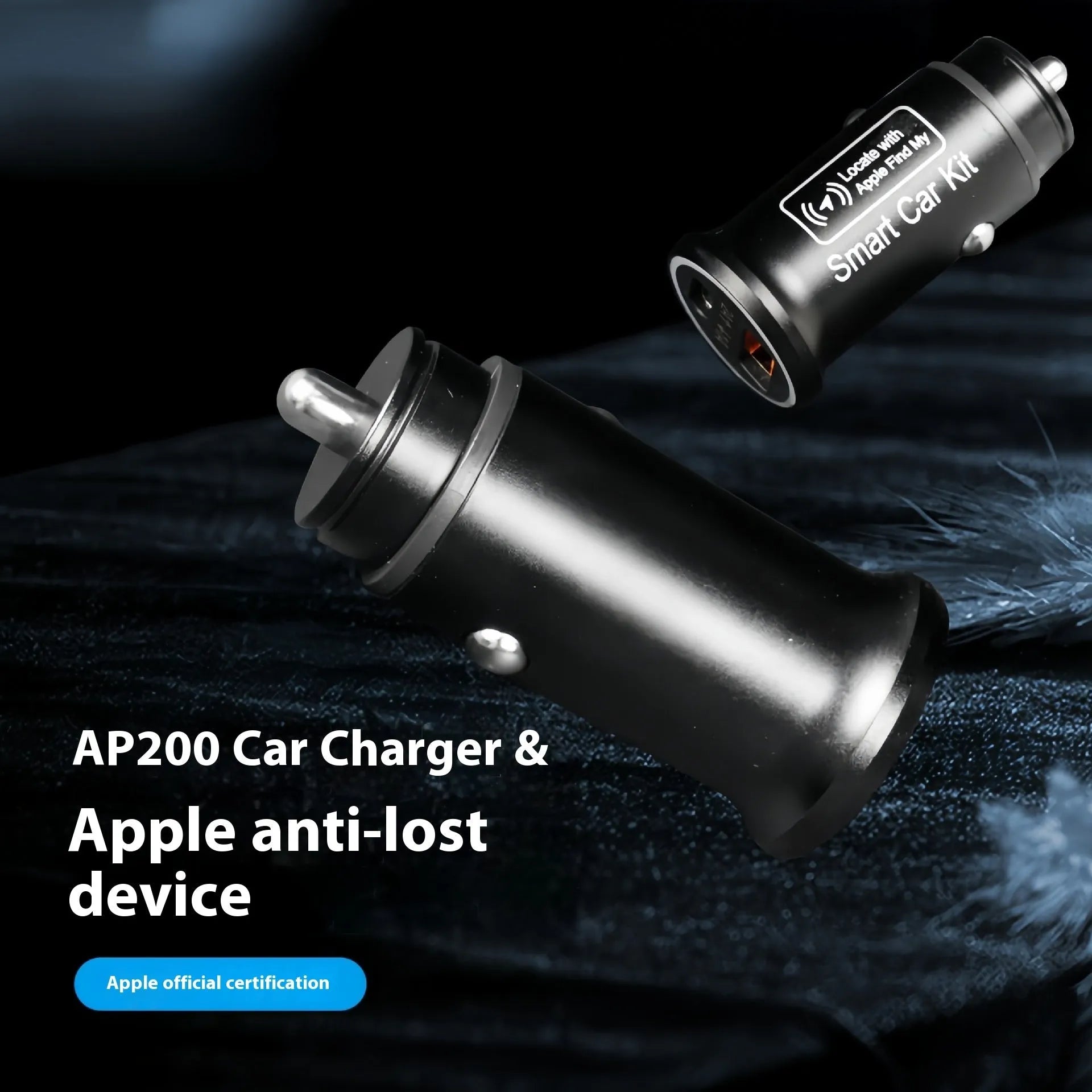 Black OBD-II plug-in GPS car tracker device for vehicle location tracking and remote immobilisation