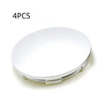 65mm ABS plastic car wheel hub centre cover in antique copper finish with aluminium label