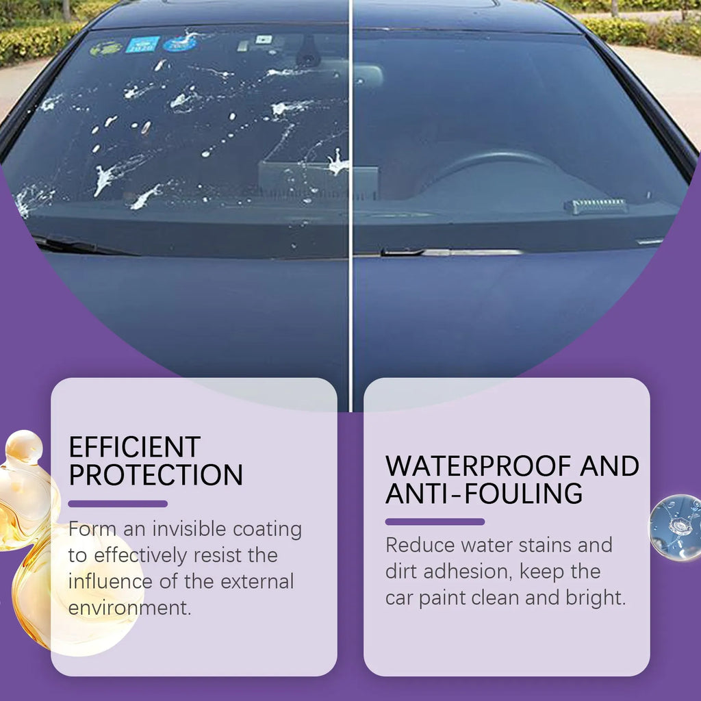 100ml car coating protective spray bottle for scratch-proof and gloss enhancement on automotive paint.