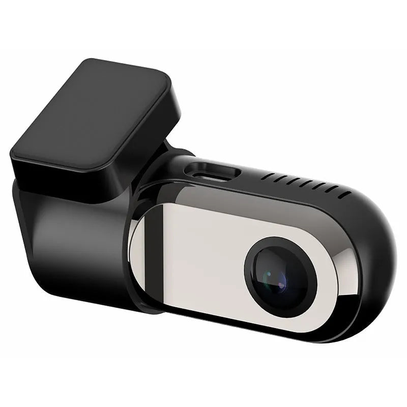 U9pro ABS zinc alloy wire-free dashcam front and back video 720p 2MP compact vehicle camera