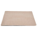 Self-heating plush pet pad for cats in grey colour showing M95x65cm size