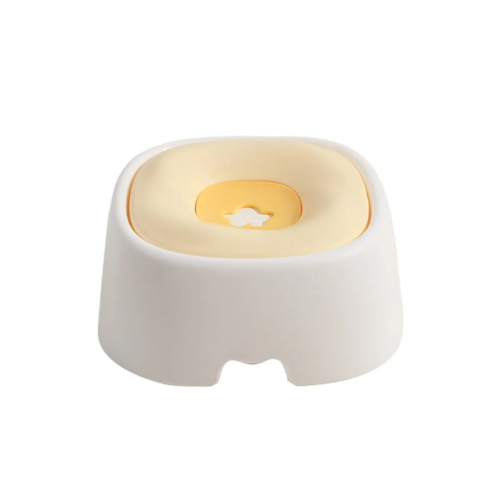 Anti-tumble dog keep dry mouth floating bowl in PP material with 1500ml capacity, shown in simple floating bowl colour