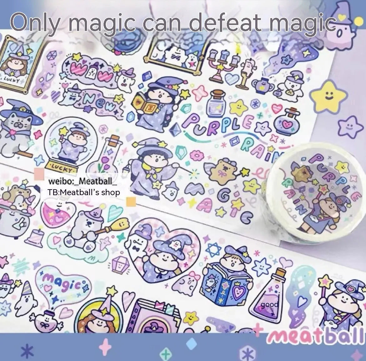 Colourful cartoon character stickers on Japanese paper for haemorrhoid tape packaging customisation