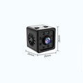 Black cubic K13 remote network sports camera with mounting bracket.