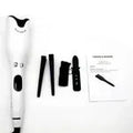 Rose Curler LCD display ceramic curling wand with adjustable temperature 80-210°C in black