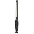 ABS portable LED work lamp with rotatable bracket and USB charging in black