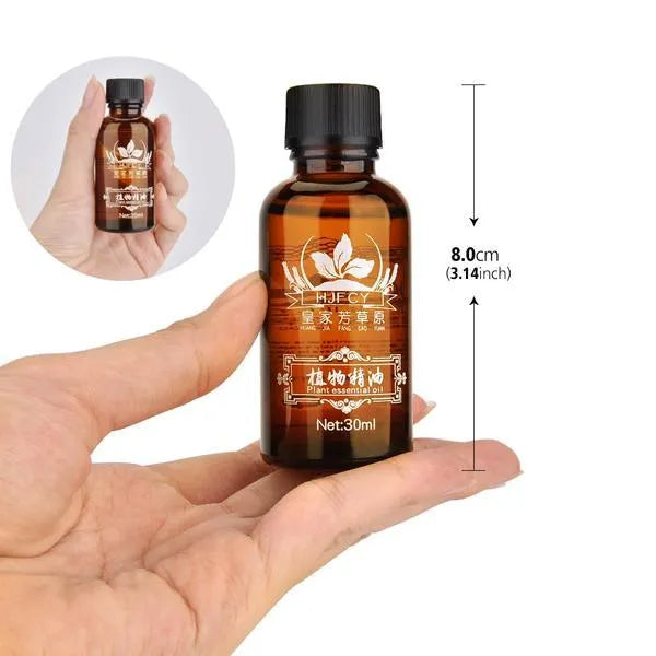 Royal Grassland Ginger Essential Oil 30ml bottle with grape seed and ginger flower oils for nourished skin