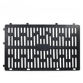 Plastic simulated bark protective cover for trees in black colour for garden use