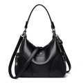 Women's PU messenger bag in beige with single shoulder strap and horizontal square shape