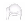 Transparent DJI Mavic gimbal protective cover, 6 x 6 x 8 cm packing size, clear drone camera guard.
