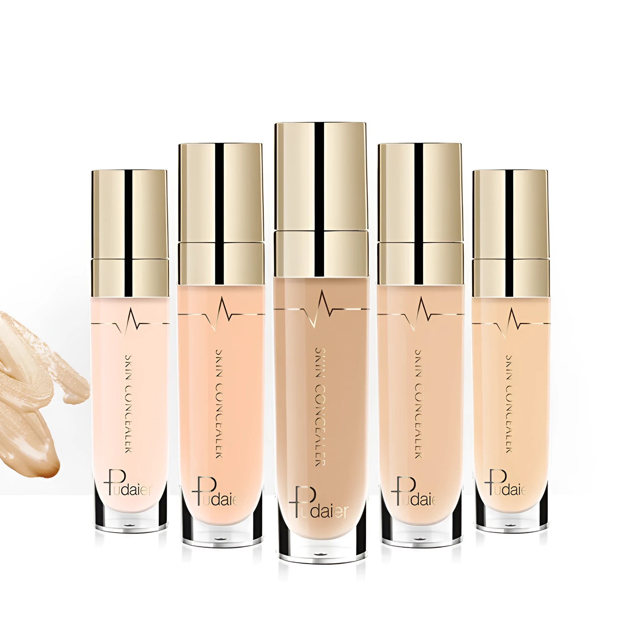 PUDAIER liquid concealer in 5ml tube, 22 colours available, fine texture face makeup