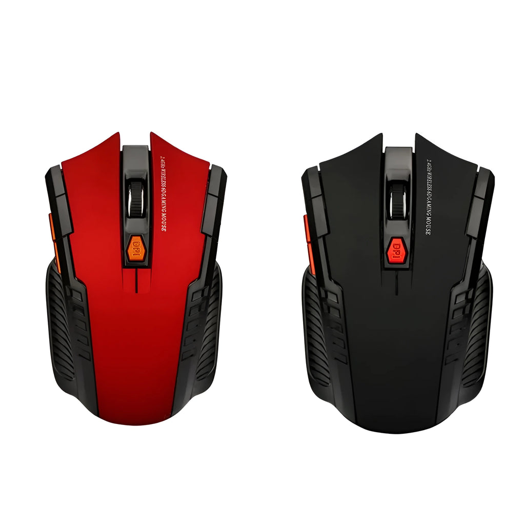 Macro luminous colour-changing wired mouse for desktop computers, black and red options, USB connection