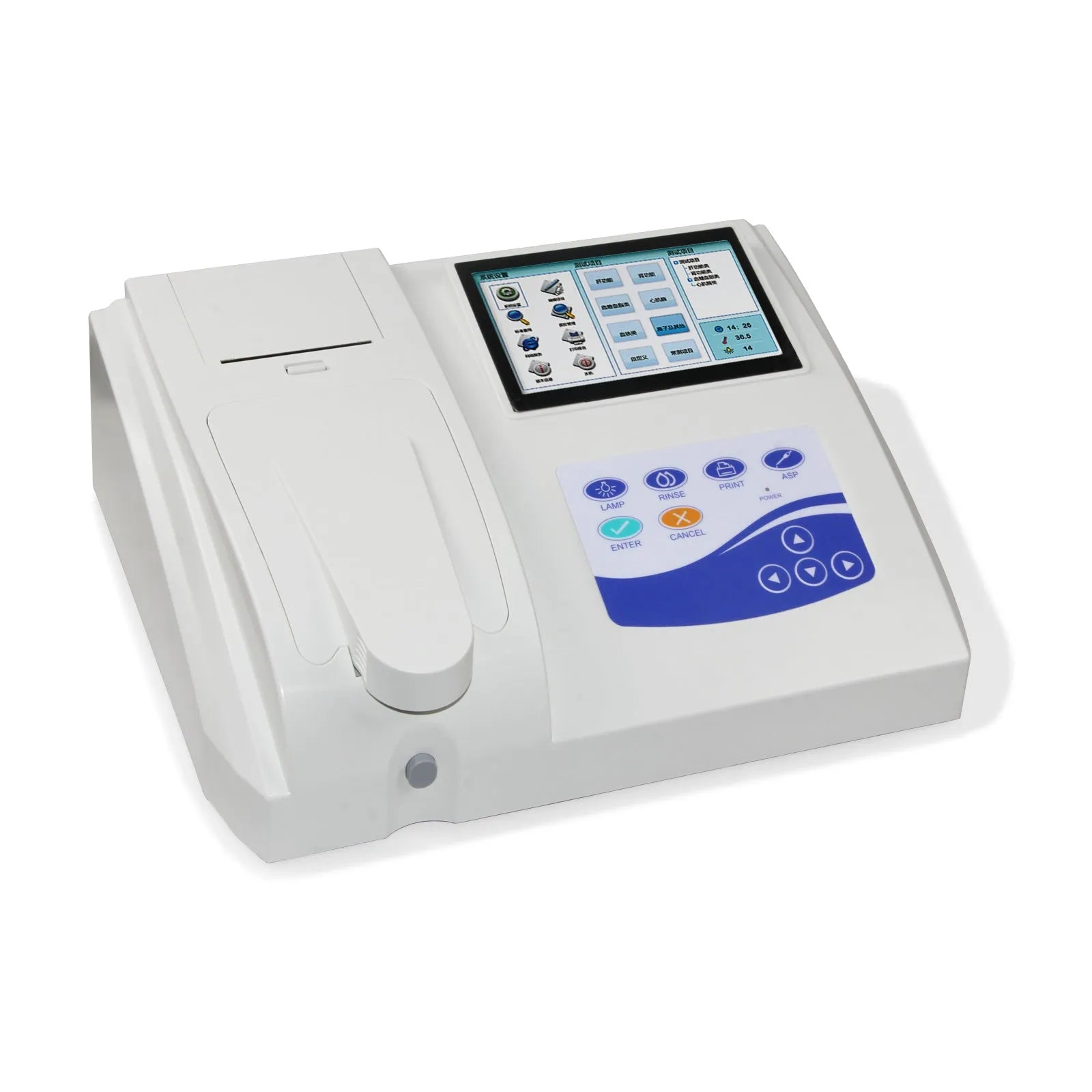 CONTEC BC300 semi-automatic biochemistry blood analyser unit on a laboratory bench