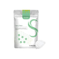 Four micro needle body shaping care patches with adhesive backing for skincare application