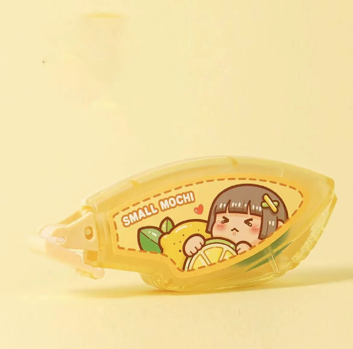 High viscosity dotting glue in a cute plastic bottle on a card, available in peach, lemon, blueberry, butter, and grape juice colours.