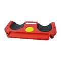 Red multi-function kneeling pad, 50.3 x 25.8 x 9 cm, for woodworking and DIY.