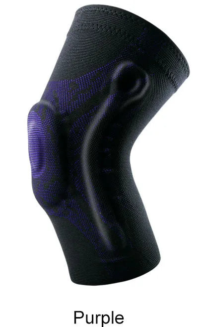 Spandex sports knee pads for running and cycling – black compression support for adult men and women