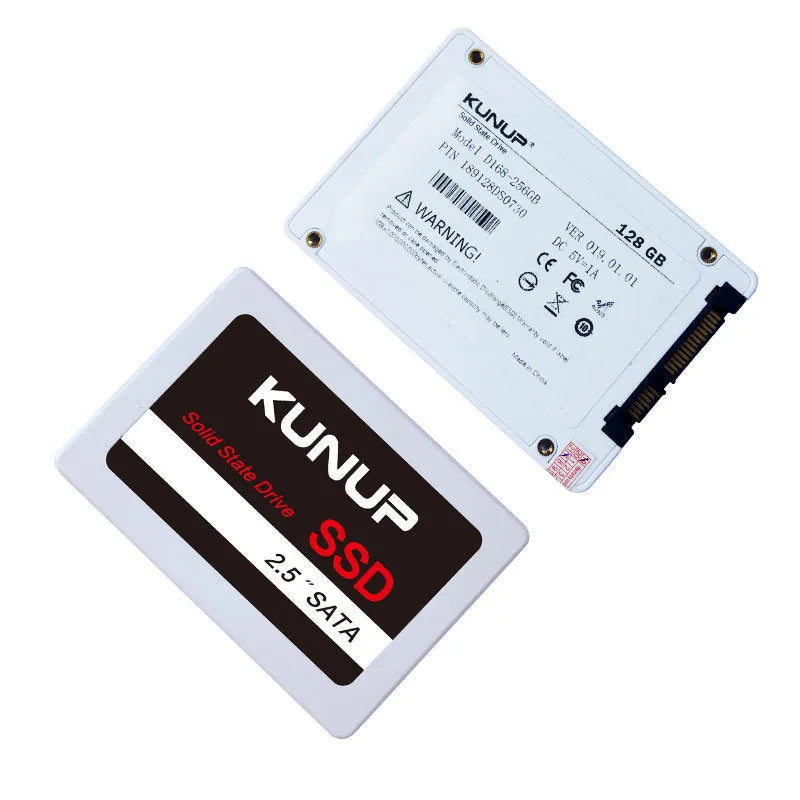 2.5 inch SATA3 SSD 6Gbps solid state drive, 100 x 70 x 7mm, 65g, TLC flash, 8GB to 512GB