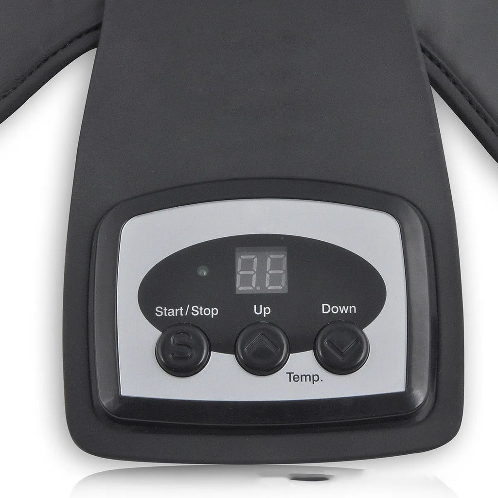 Knee massager with infrared heat warming, knee pads, shoulder pads and temperature control from 45-65°C