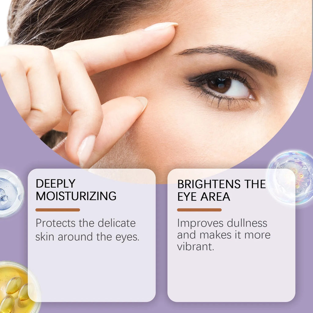 30g jar of nourishing moisturising eye cream for gentle eye area skincare