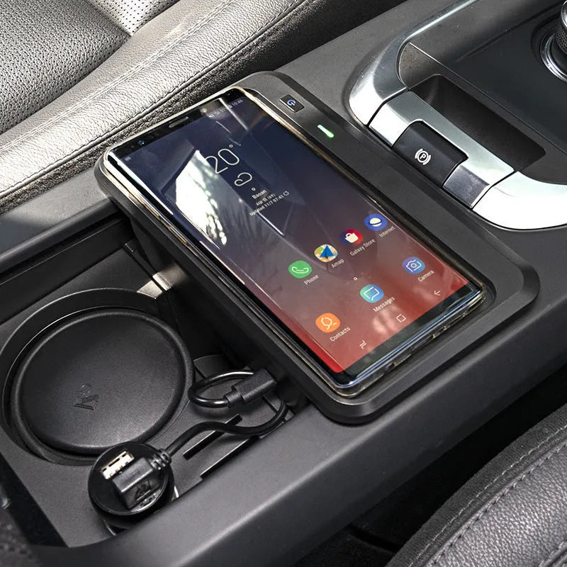 Land Rover Discovery wireless car charger, fast charging, style A, CE FCC RoHS certified