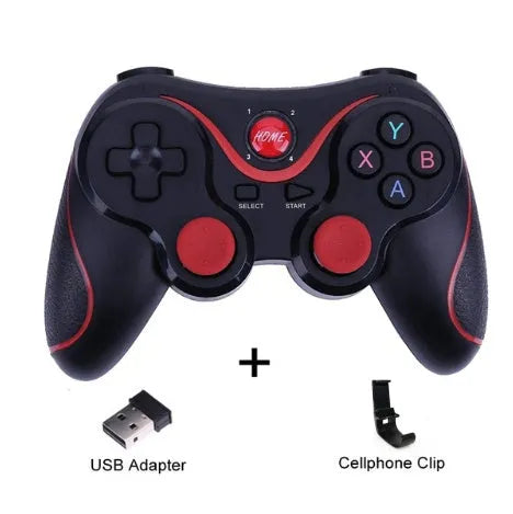 Upgraded X3 model Bluetooth wireless game controller for Android mobile phones.
