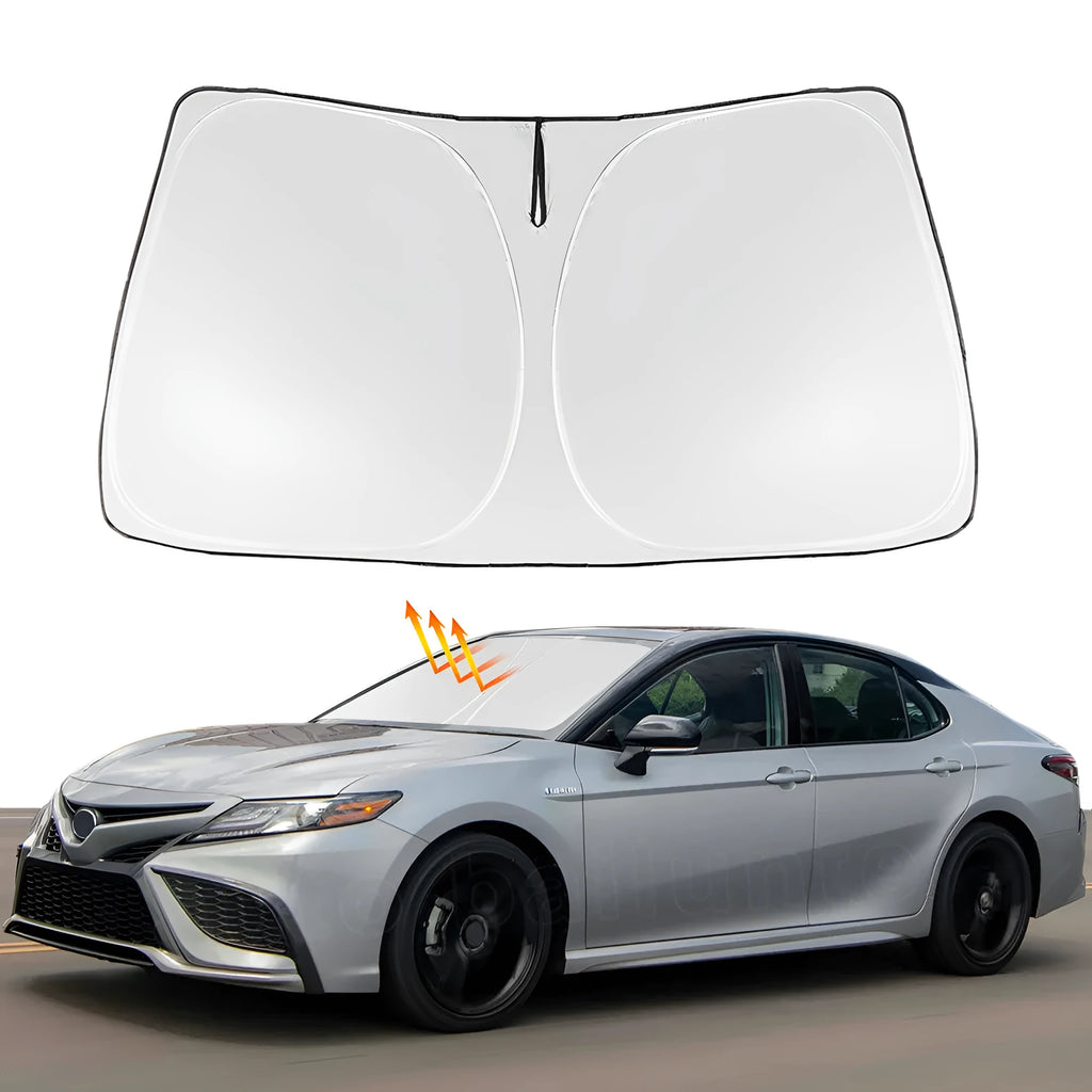 Toyota NOAH XOVY 90 series car front windshield sunshade cover with reflective silver tape