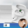 Bluetooth 5.0 earplug wireless headset without ear hook, stereo sports design, 10m range