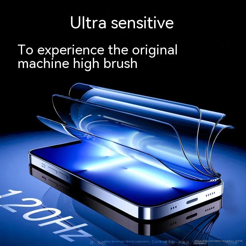 Two-pack of tempered glass privacy screen protectors for iPhone with anti-fingerprint finish.