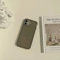 New photo frame transparent TPU phone case for iPhone 12 Pro Max showing simple pure colour design