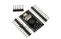 Mini Pro ATmega328P microcontroller circuit board with pin headers and compact 33.3x18.0mm dimensions
