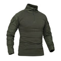 Frog tactical T-shirt short sleeve polyester quick drying outdoor summer top in Army Green