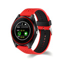 Android smart watch with photo pedometer, 53.0 x 45.0 x 260.0 mm, black blue green red case colours